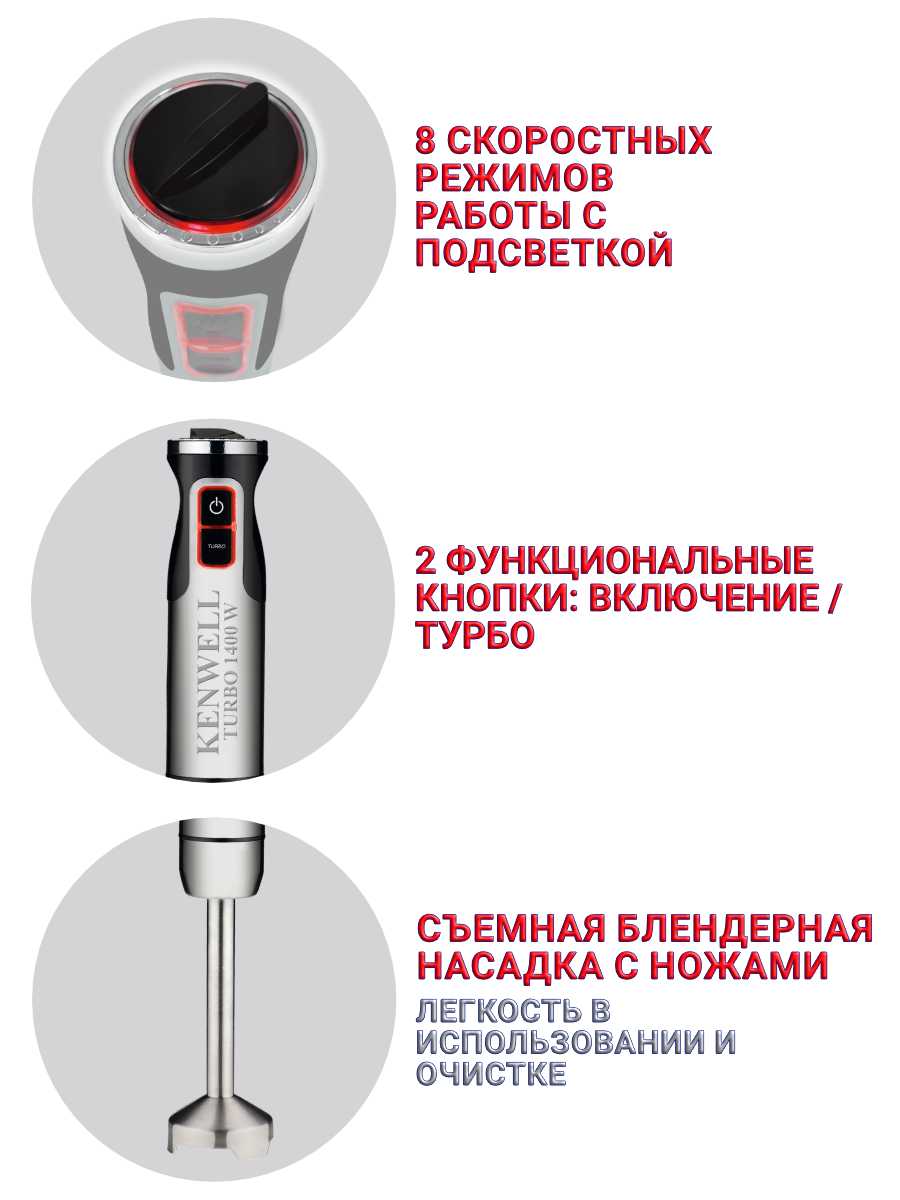 Погружной блендер KEN4300 фотография 5