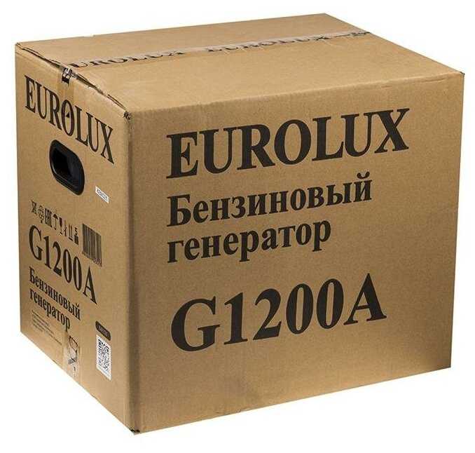 Бензиновый генератор Eurolux G1200A фотография 7