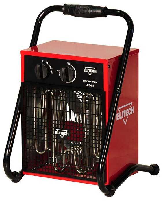 Электрическая тепловая пушка ELITECH ТВ 5Е фотография 7