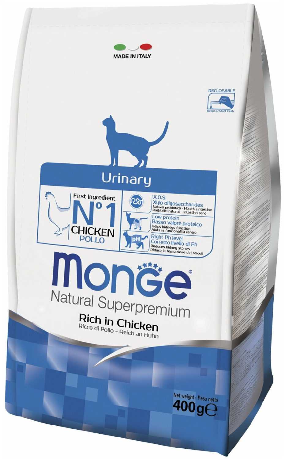 Корм для кошек Monge Superpremium Cat Urinary фотография 8