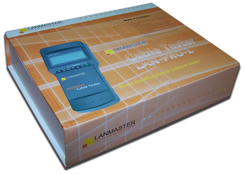 Кабельный тестер Lanmaster LAN-PRO-L фотография 2