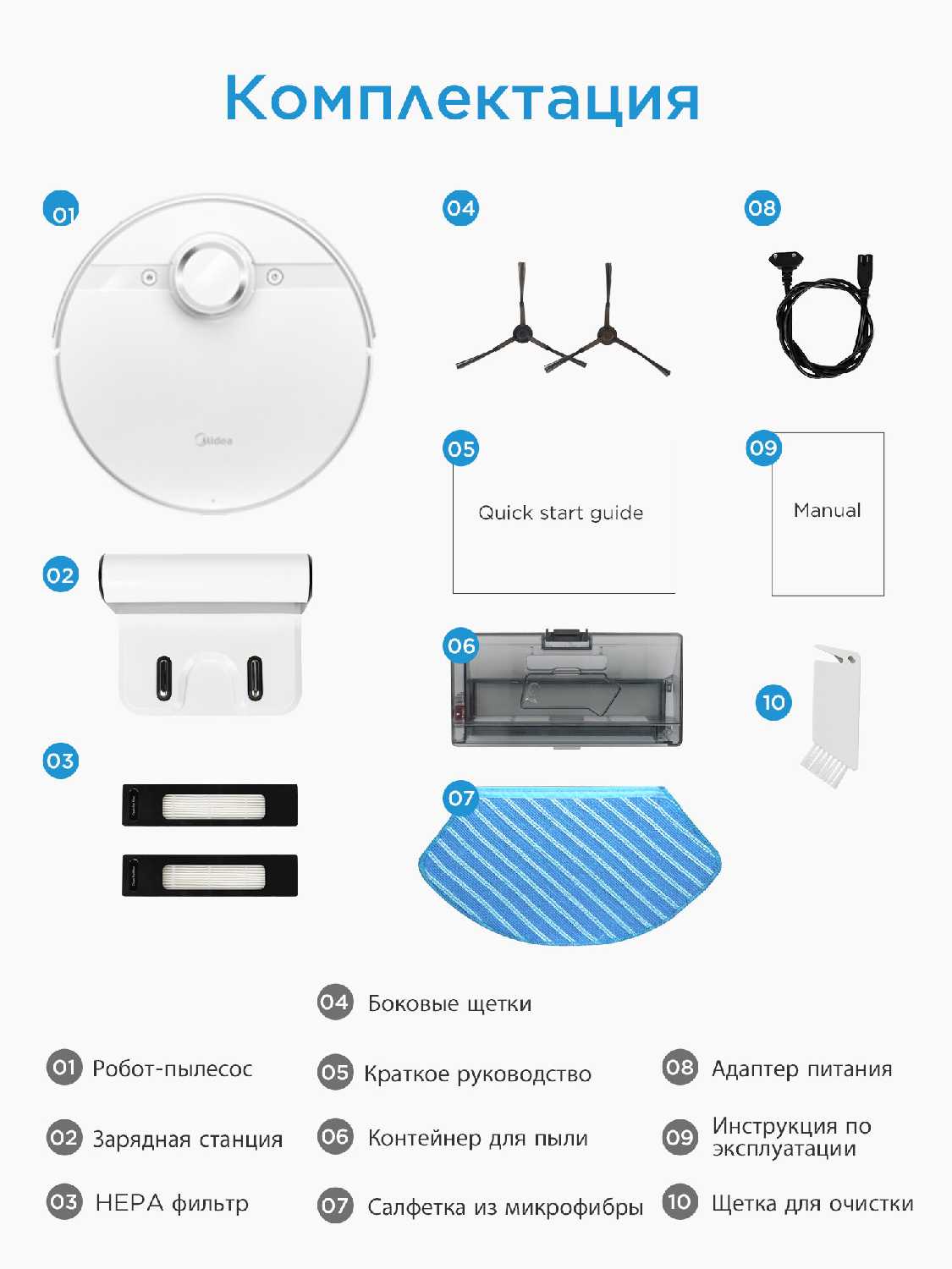 Робот-пылесос Midea VCRM7 фотография 7