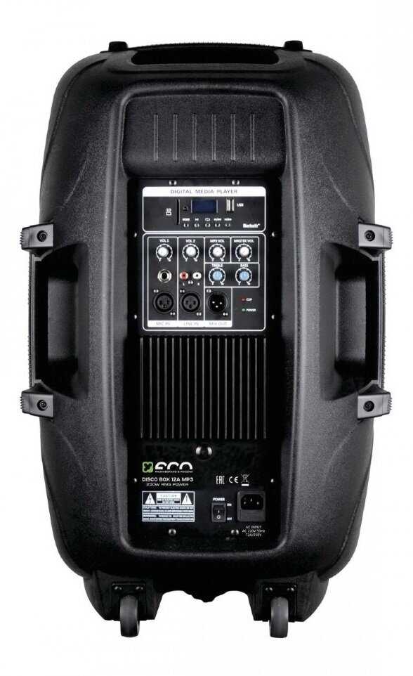 Активная акустическая система ECO DISCO BOX-12A MP3 (T) фотография 1