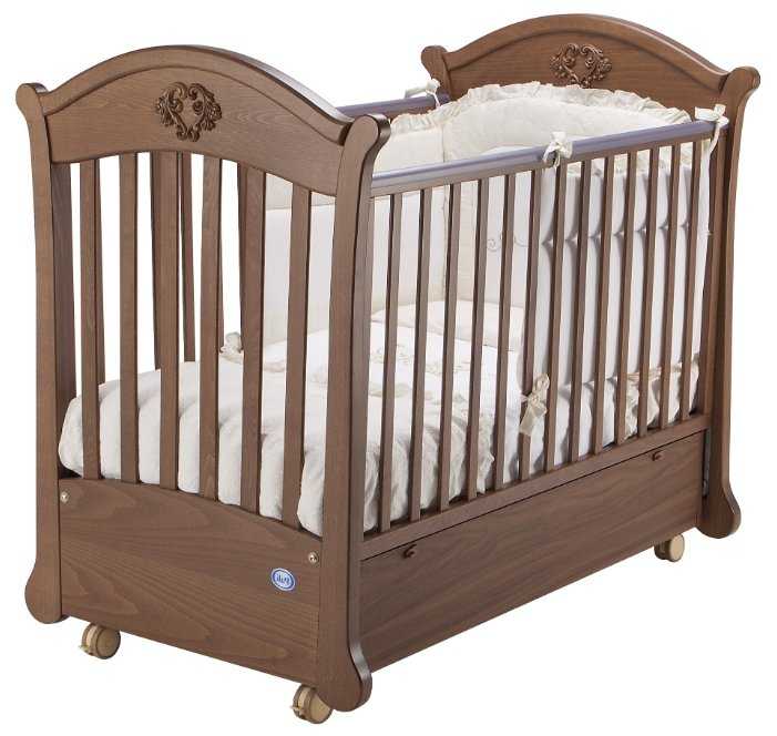 Кроватка Pali Angelica, качалка, поперечный маятник фотография 2