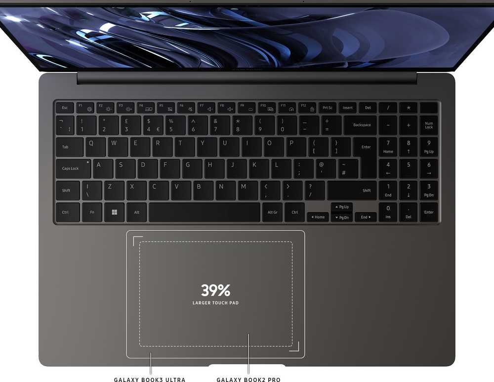 Ноутбук Samsung Galaxy Book3 Ultra (NP960XFH-XA3US) фотография 2