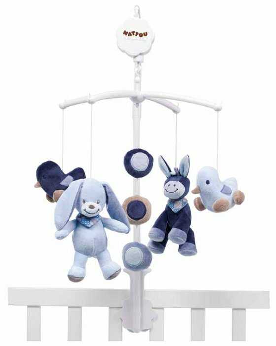 Механический мобиль Nattou Alex & Bibou 321228