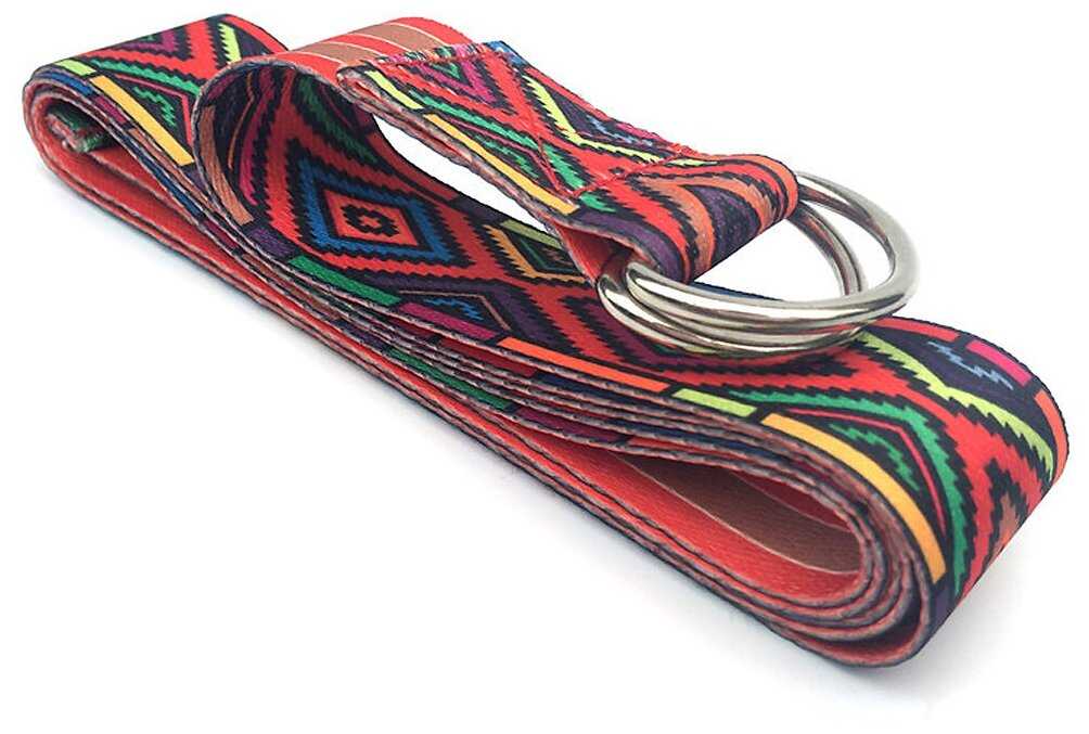 Ремешок для йоги Start Up NT40051 р 183х3,8 см style А фотография 3