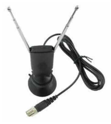 Антенна комнатная DVB-T2 Teniks V018+ активная, КУ до 23 dB, длина кабеля 2 метра фотография 1