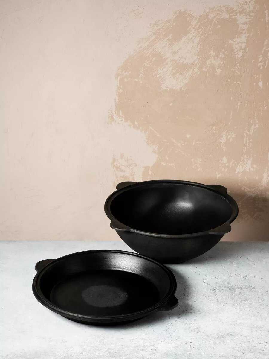 Казан Казан чугунный с крышкой (16 л) фотография 23