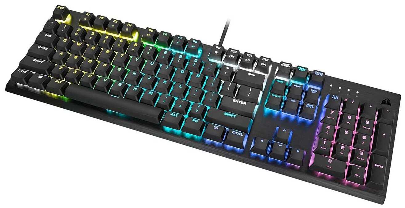 Клавиатура Corsair K60 RGB Pro Low Profile фотография 5