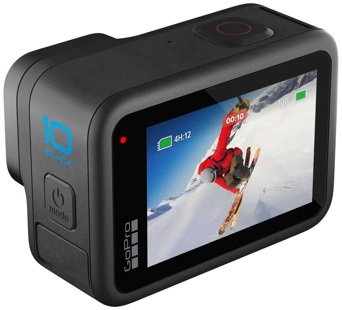 Экшн-камера GoPro HERO10 5.3K WiFi (chdhx-102-rt) фотография 2