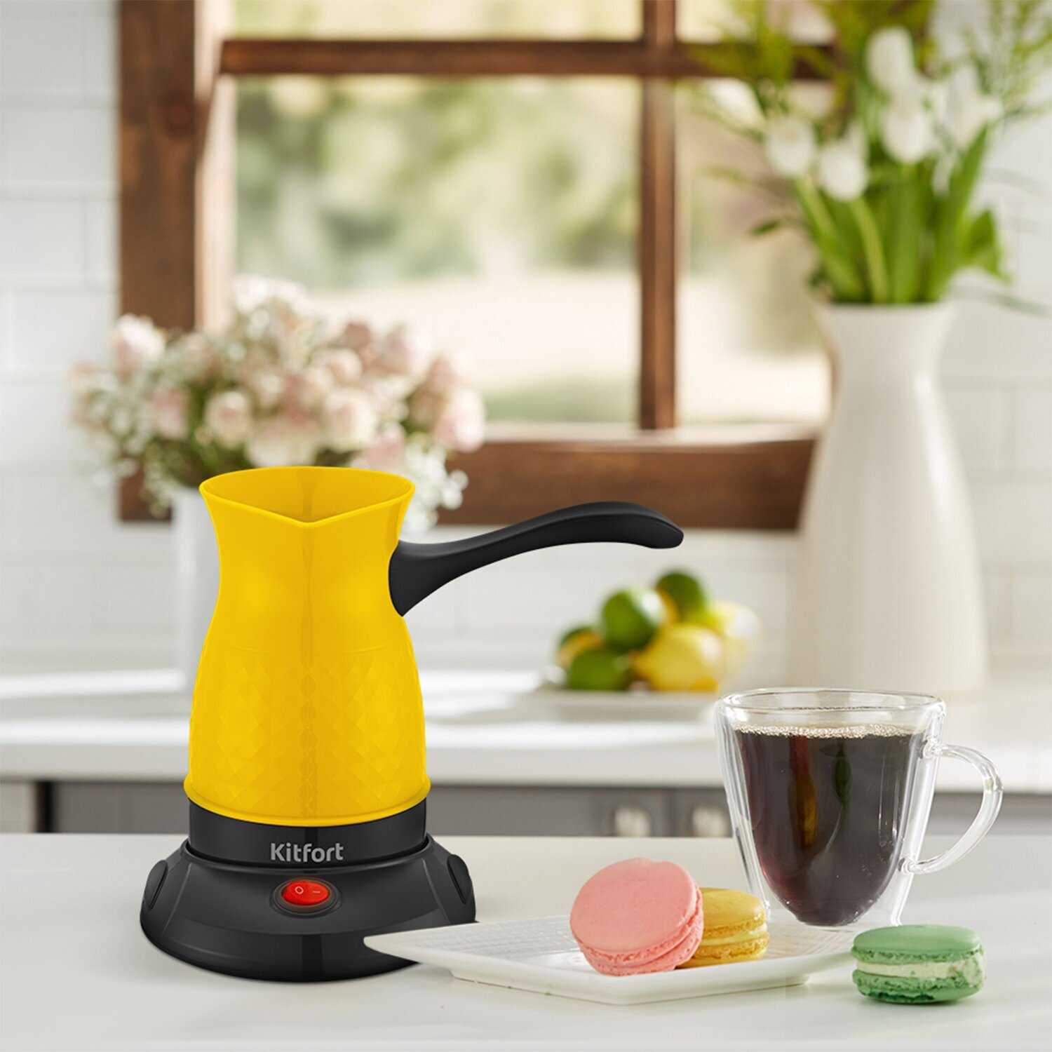 Электрическая турка Kitfort КТ-7130-1 фотография 1