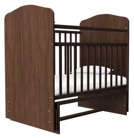 Кроватка Агат Золушка-10, классическая, поперечный маятник фотография 3