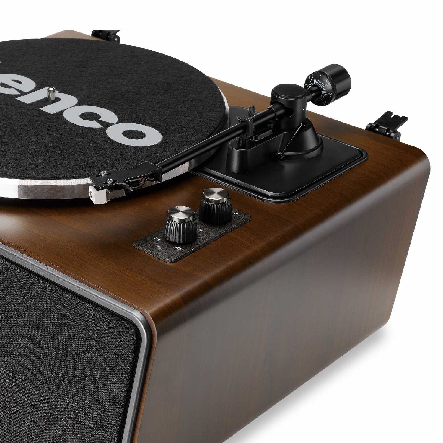 Виниловый проигрыватель Lenco LS-470WA (с Bluetooth и 4-мя встроенными динамиками) фотография 17