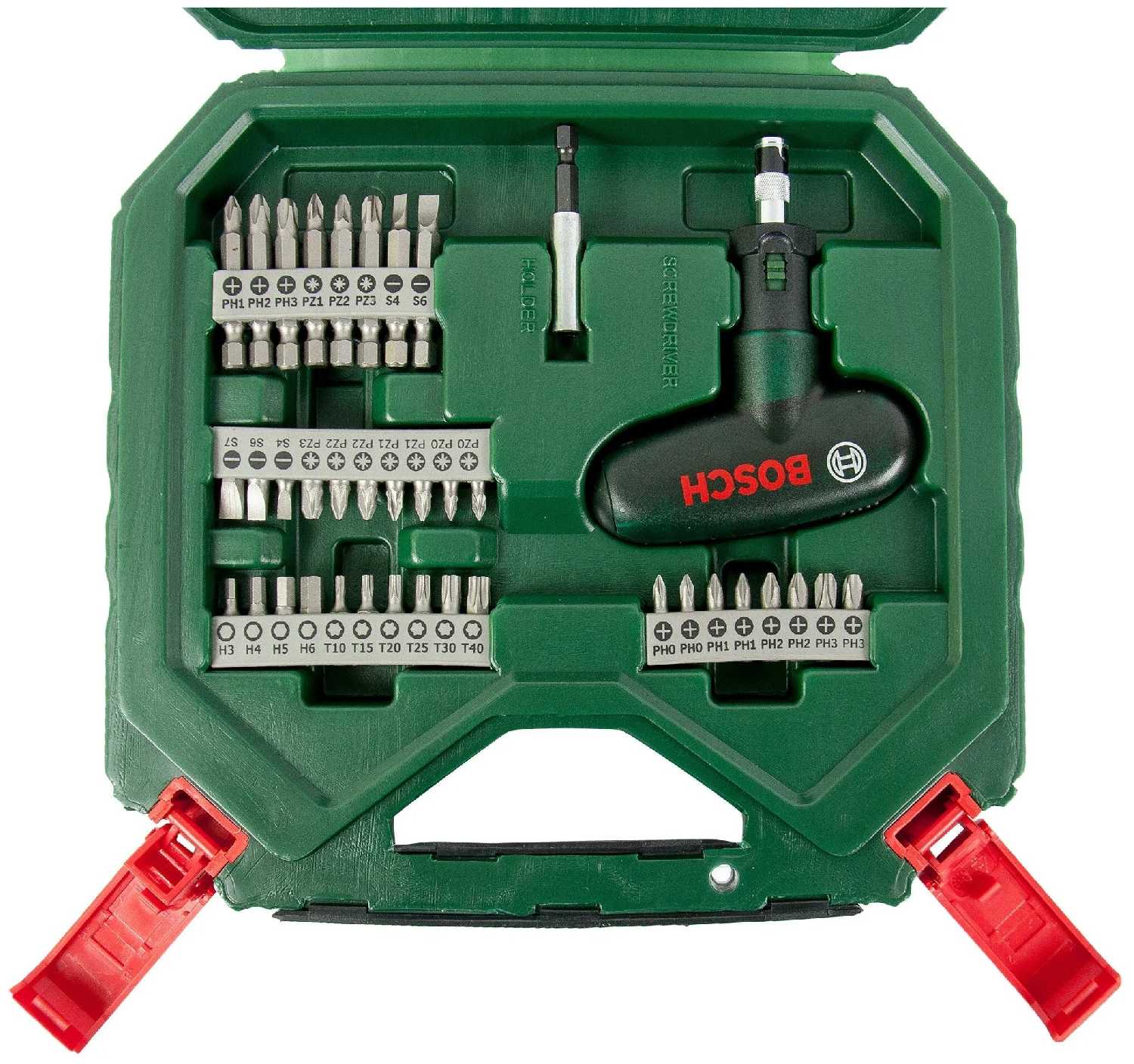 Набор строительных инструментов BOSCH X-Line Classic 54 (2.607.010.610) фотография 4