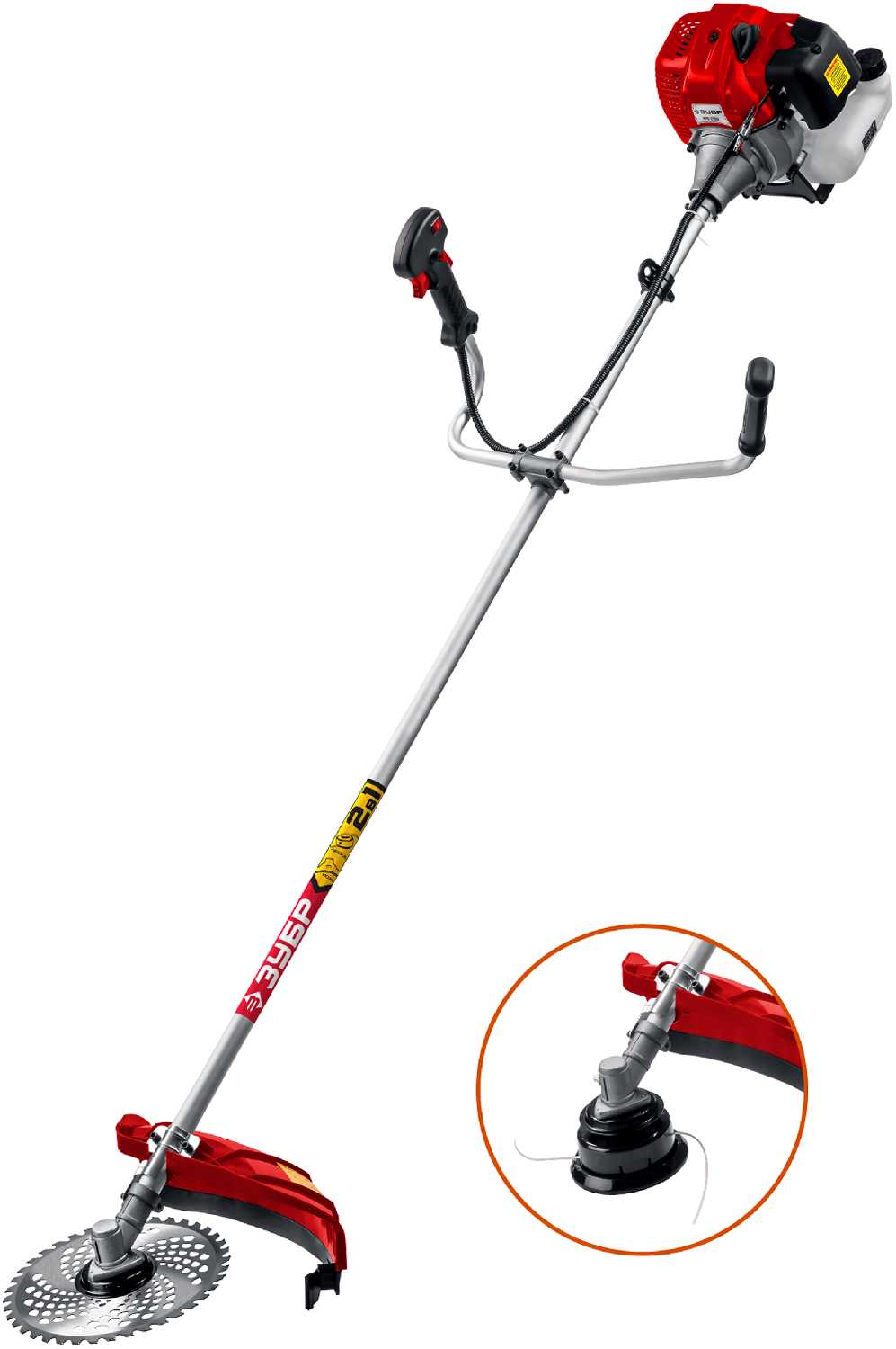 Триммер бензиновый ЗУБР КРБ-2500 фотография 7