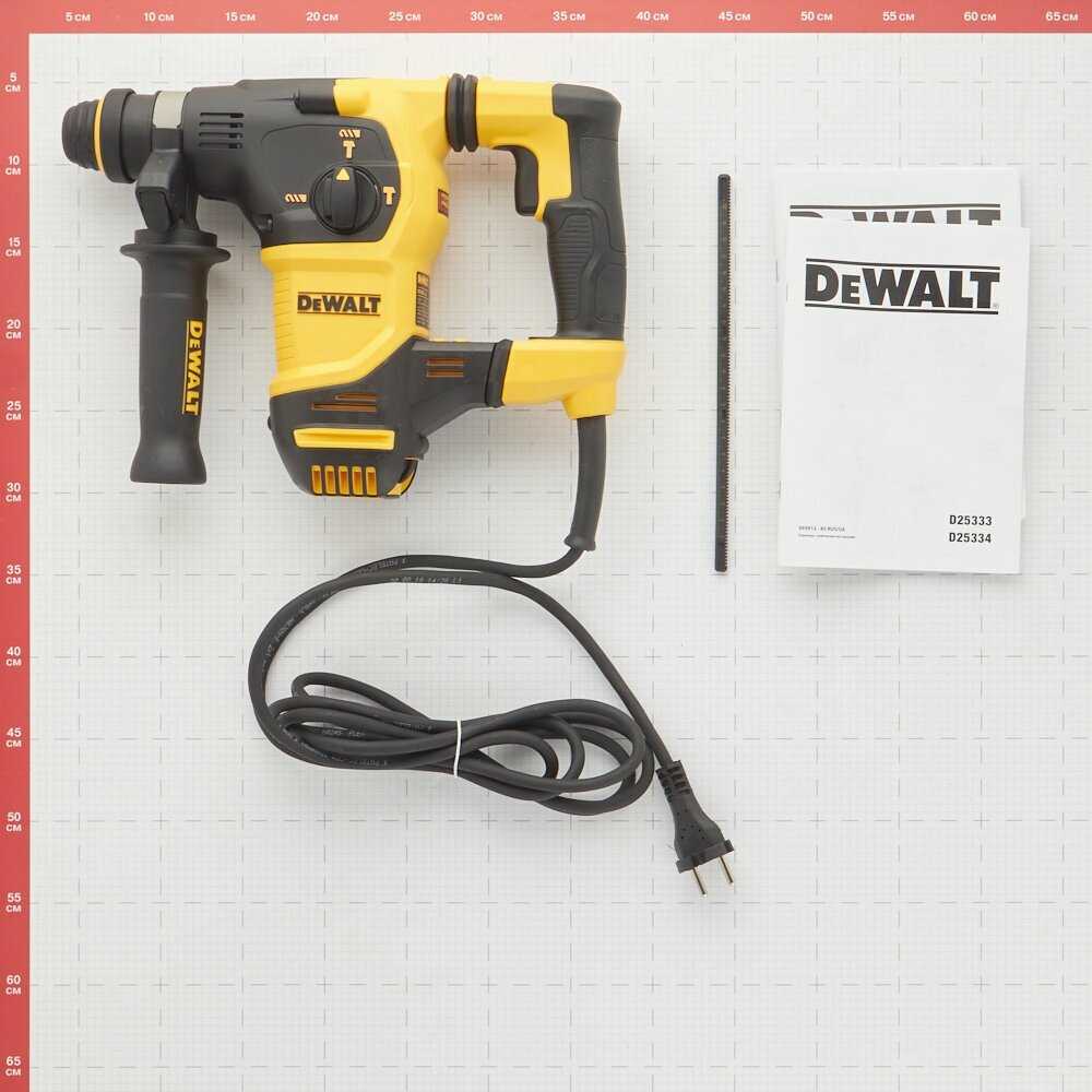 Перфоратор DeWALT D25333K 950 Вт фотография 16