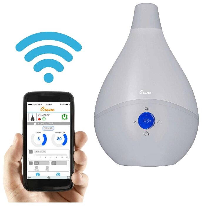 Увлажнитель воздуха Crane EE-5303 Smart-капля фотография 4