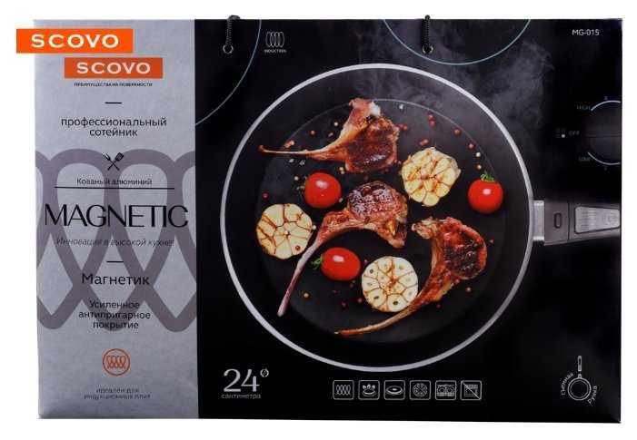 Сотейник Scovo Magnetic MG-015, съемная ручка, 24 см фотография 6