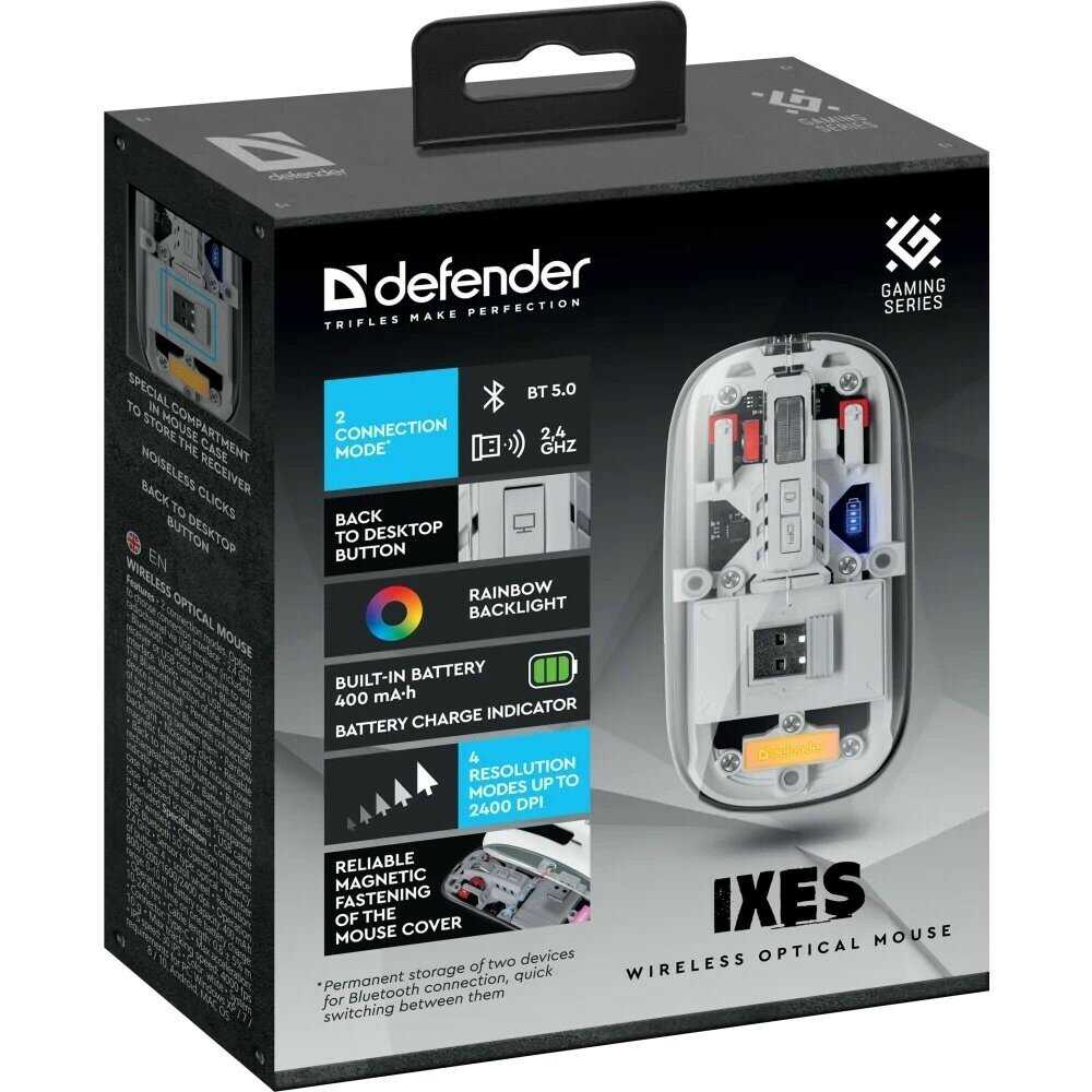 Мышь беспроводная Defender Ixes MM-999 LED (MM-999) фотография 7