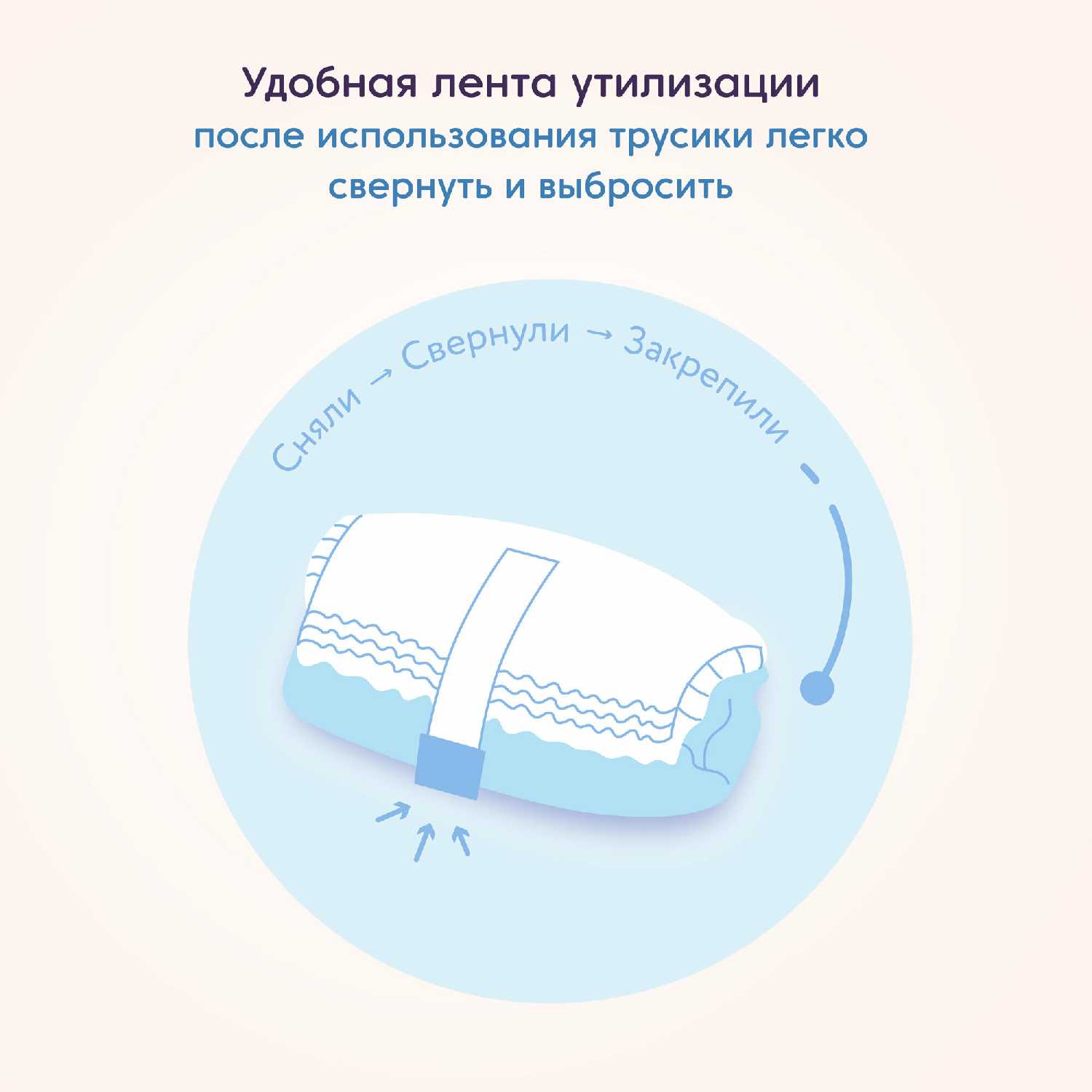 подгузники-трусики Pinkiss Premium XL (12-18кг) фотография 6