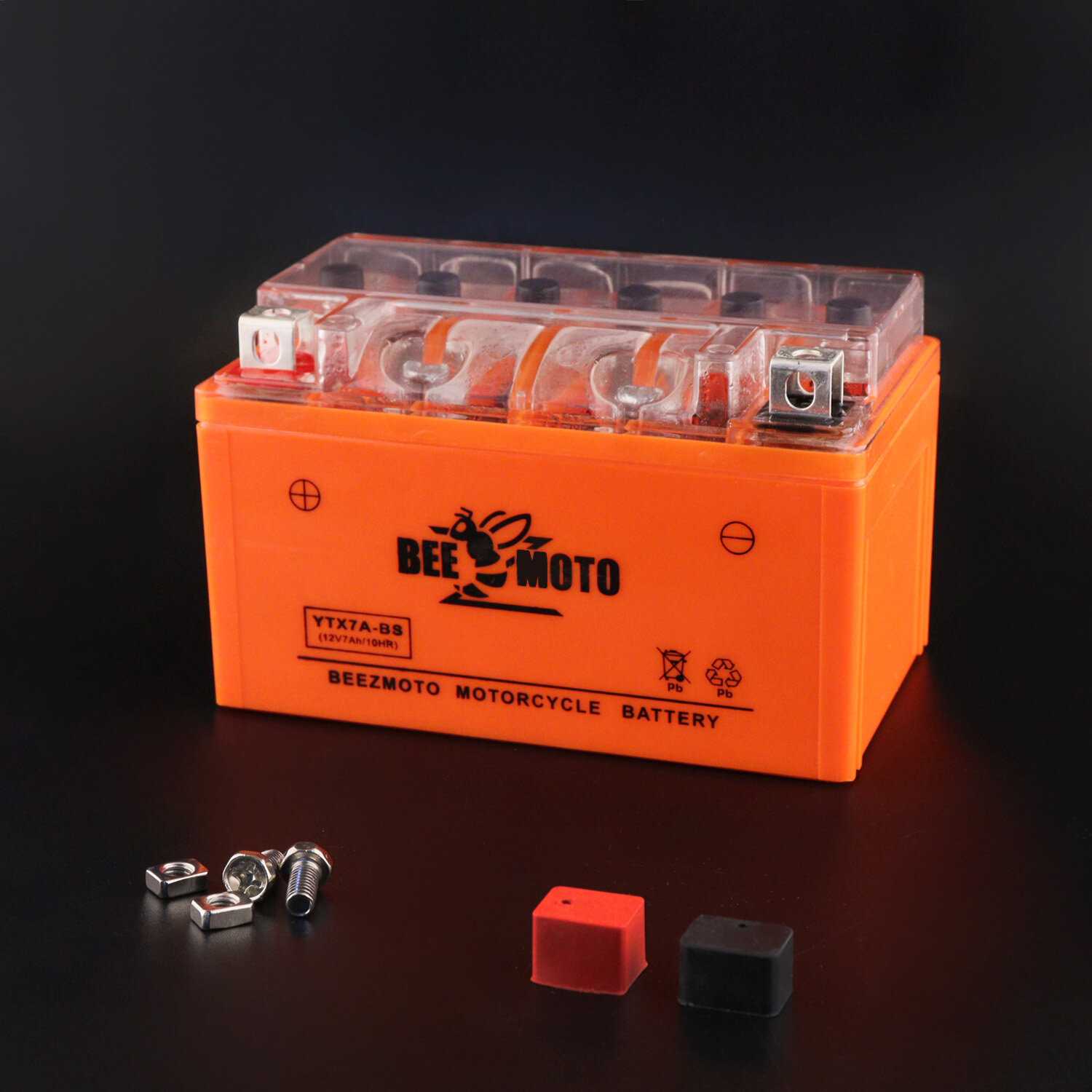 АКБ BEEZMOTO 12V 7А гелевый (YTX7A-BS) фотография 1