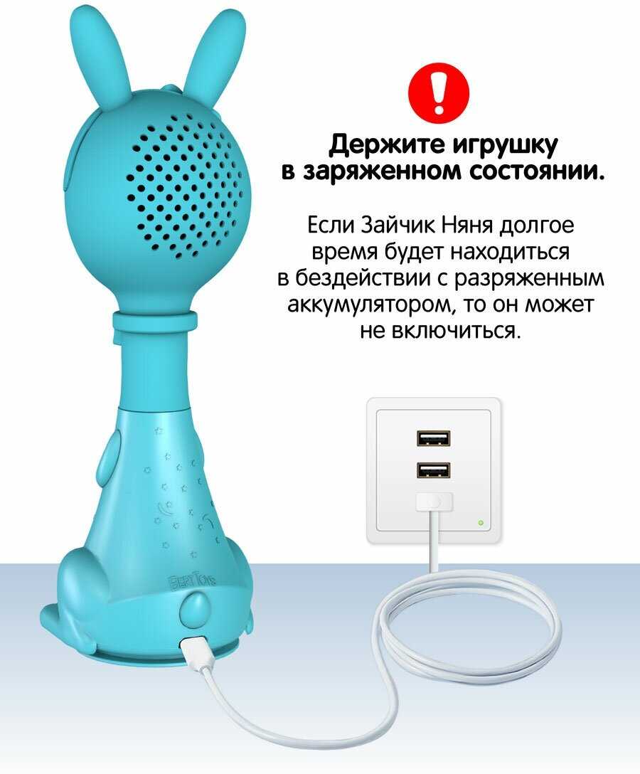 Игрушка интерактивная Зайчик Няня фотография 24