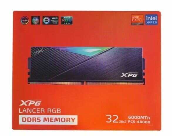 Модуль памяти ADATA XPG Lancer RGB (AX5U6000C3032G-DCLARBK) фотография 4