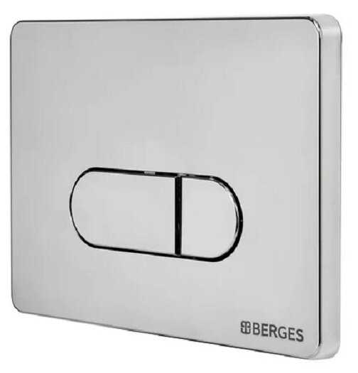 Инсталляция BERGES Novum 525 для монтажа подвесного унитаза кнопка D3 хром глянец фотография 5