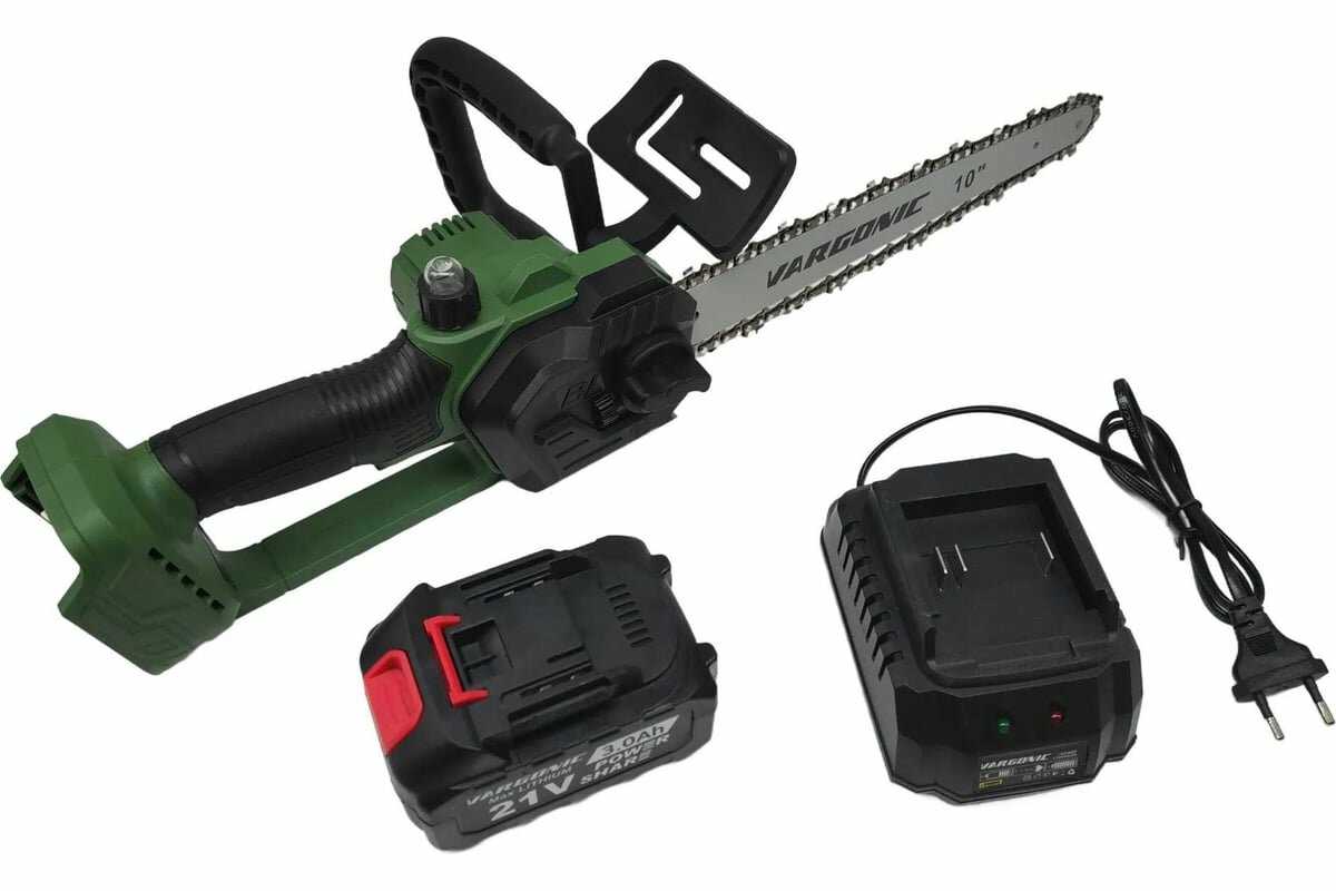 Аккумуляторная цепная электропила Vargonic V-40 фотография 17