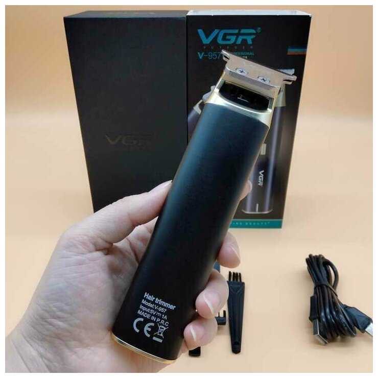 Триммер для бороды и усов VGR V-957, Машинка для стрижки, Профессиональная
