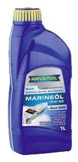 Минеральное моторное масло RAVENOL Marineoil Diesel SHPD 15W-40 фотография 6