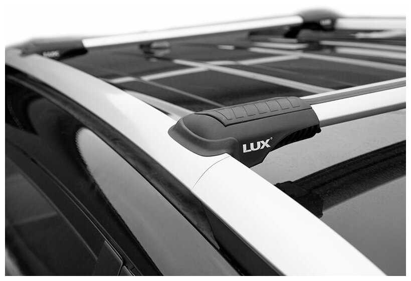 Багажник на крышу LUX Хантер крыловидные дуги L53-R, на Кадиллак SRX 2003-2009, а: LH177 фотография 3