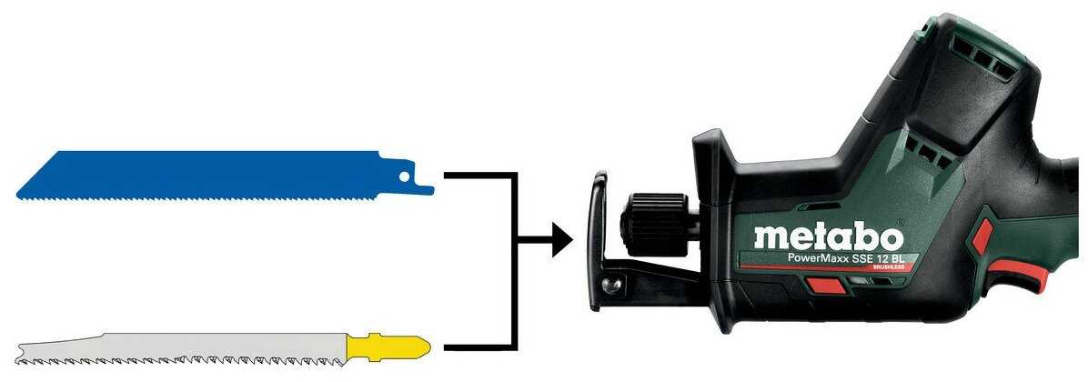 Пила Metabo PowerMaxx SSE 12 BL (602322500) фотография 2