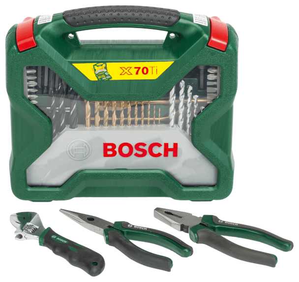 Набор инструментов BOSCH X-Line Titanium (2.607.017.197), 70 предм.