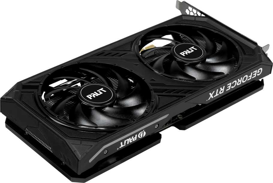 Видеокарта Palit GeForce RTX 4060 Dual OC (NE64060T19P1-1070D) фотография 2