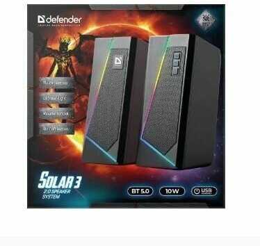 Колонки для компьютера Defender Solar 3 10 Вт фотография 12