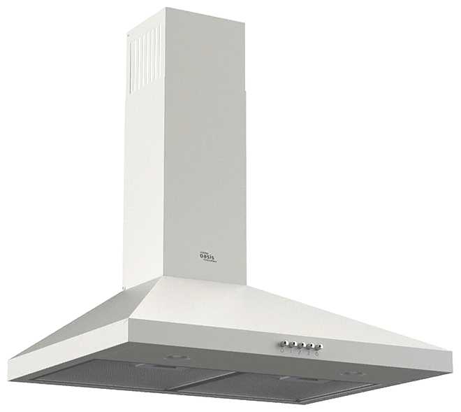 Вытяжка кухонная над плитой купольная KB-60W (FR), 60 см фотография 7