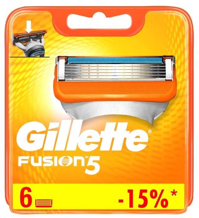 Сменные кассеты Gillette Fusion5 фотография 20
