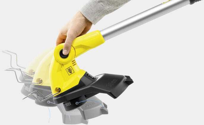 Триммер электрический Karcher LTR 18-30 (Akku-Set) фотография 3