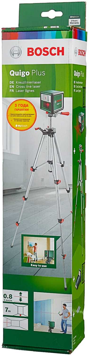 Лазерный нивелир BOSCH Quigo Plus (0603663600) фотография 7
