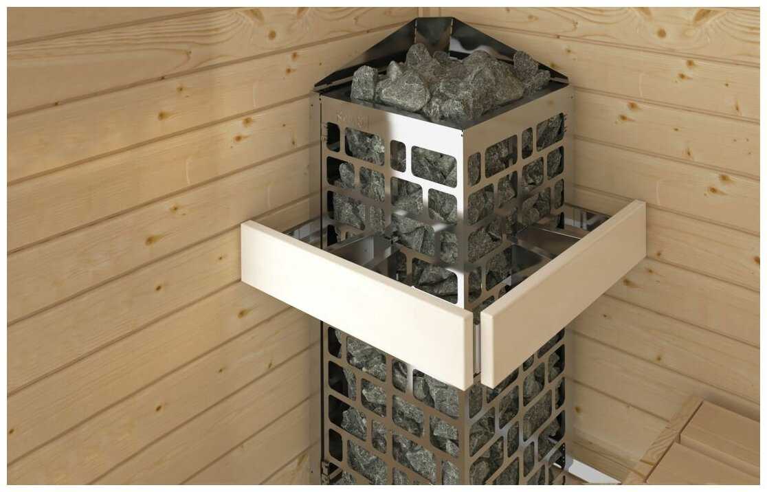 Электрическая банная печь Sawo Cubos CUB3-90NB-P фотография 1