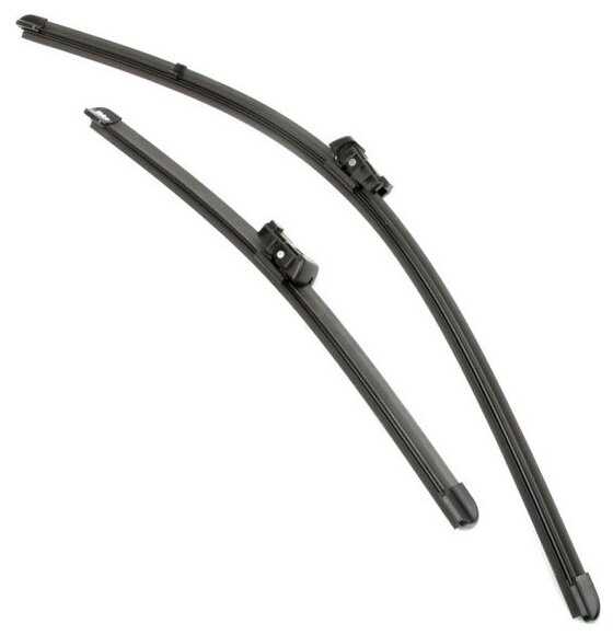 Щетка стеклоочистителя бескаркасная Valeo Silencio Flat Blade Set VM843, 2 шт.