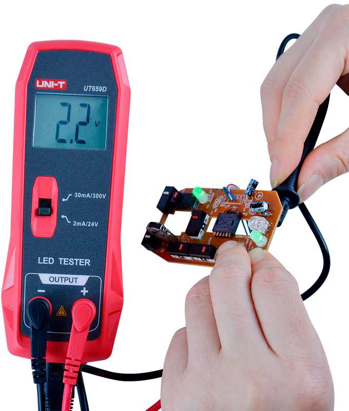 Тестер светодиодных сборок Uni-T UT659D фотография 1