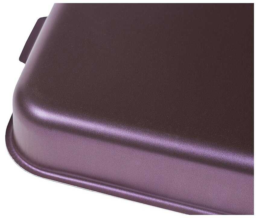 Противень Violet 23*30 см, без крышки, 2 ручки фотография 5