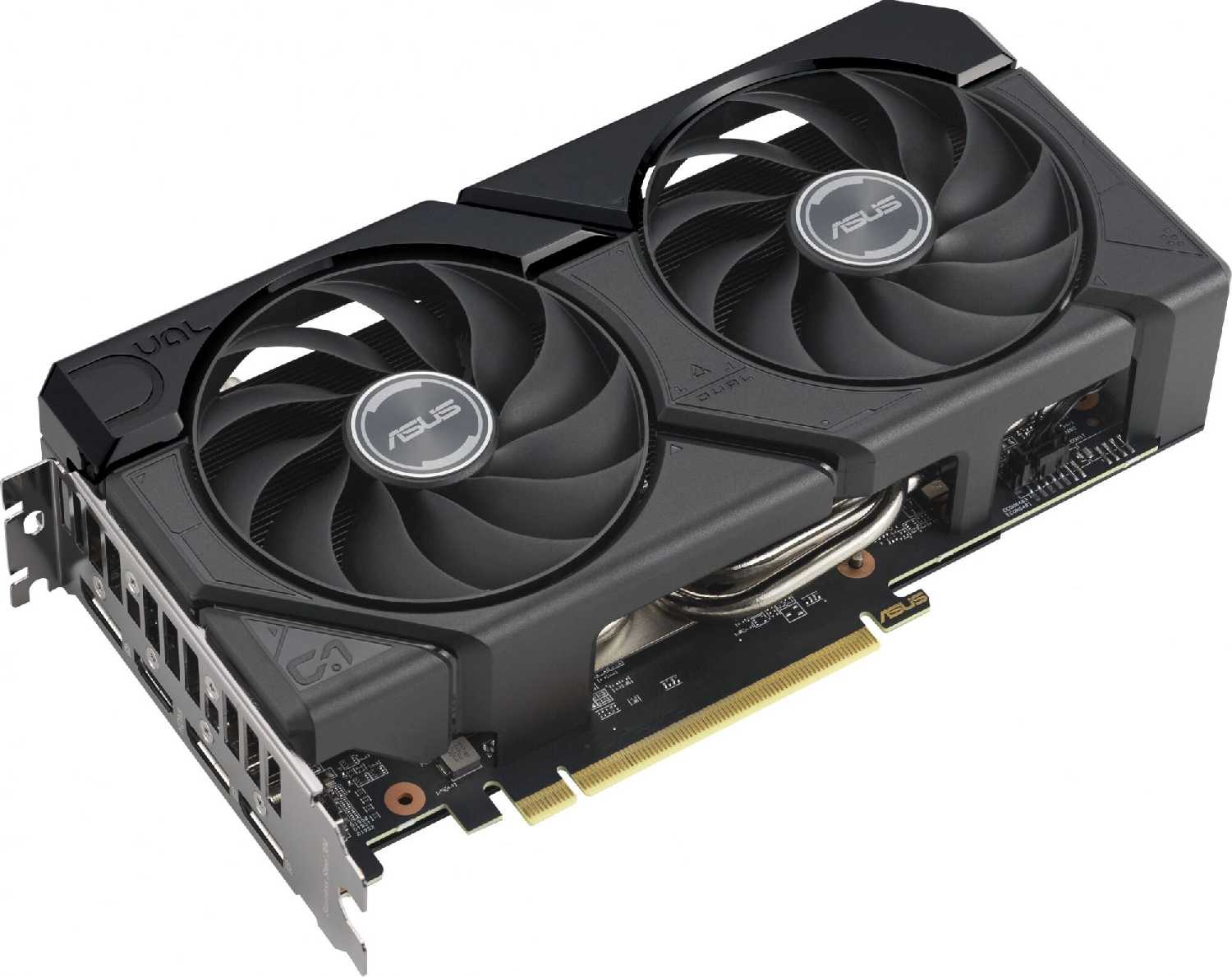 Видеокарта ASUS Radeon RX 7600 XT DUAL [16GB GDDR6] [DUAL-RX7600XT-O16G] фотография 1
