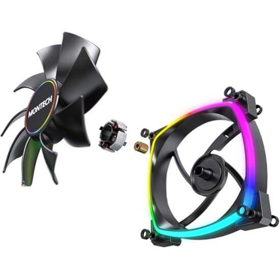 Вентилятор для корпуса Montech AX140 ARGB BLACK фотография 2