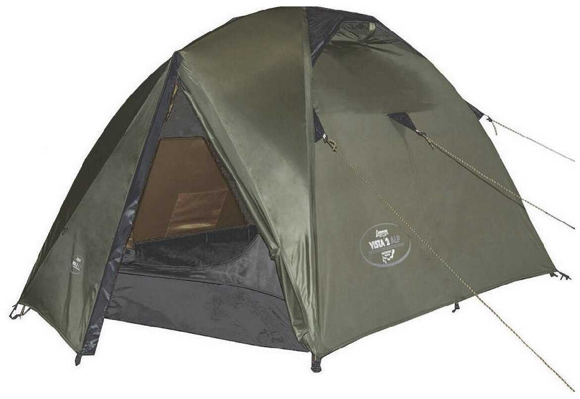 Палатка для кемпинга с одним спальным отделением и тамбуром Canadian Camper Vista 3 Al