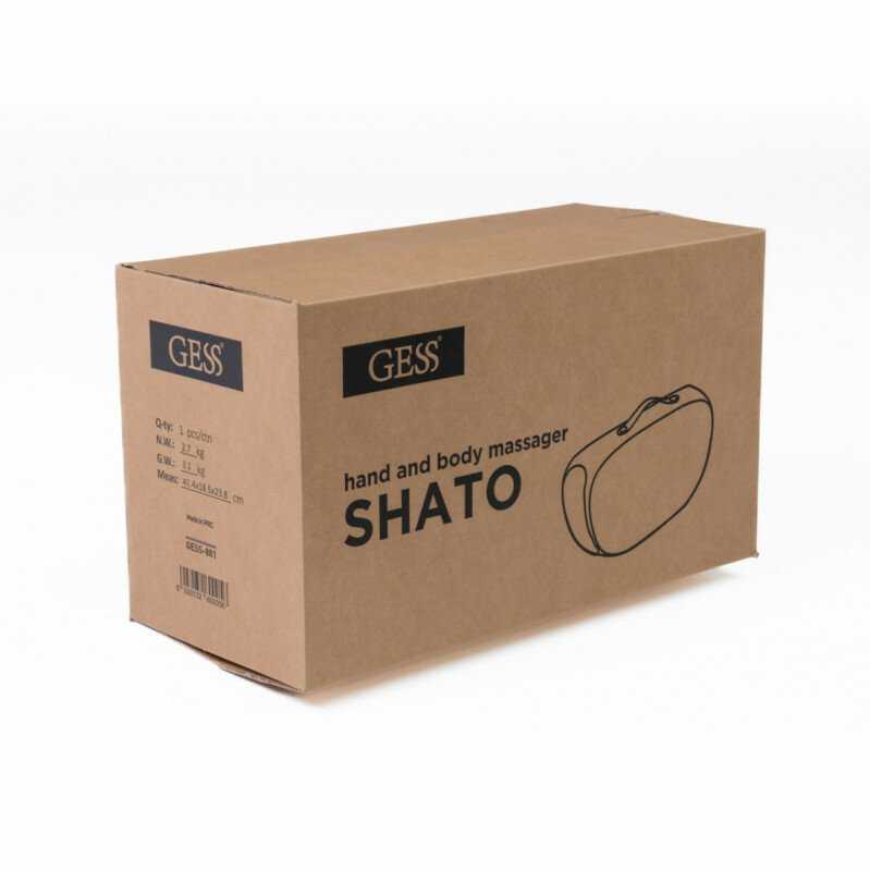 Массажер GESS SHATO Массажер для рук, живота и тела фотография 15