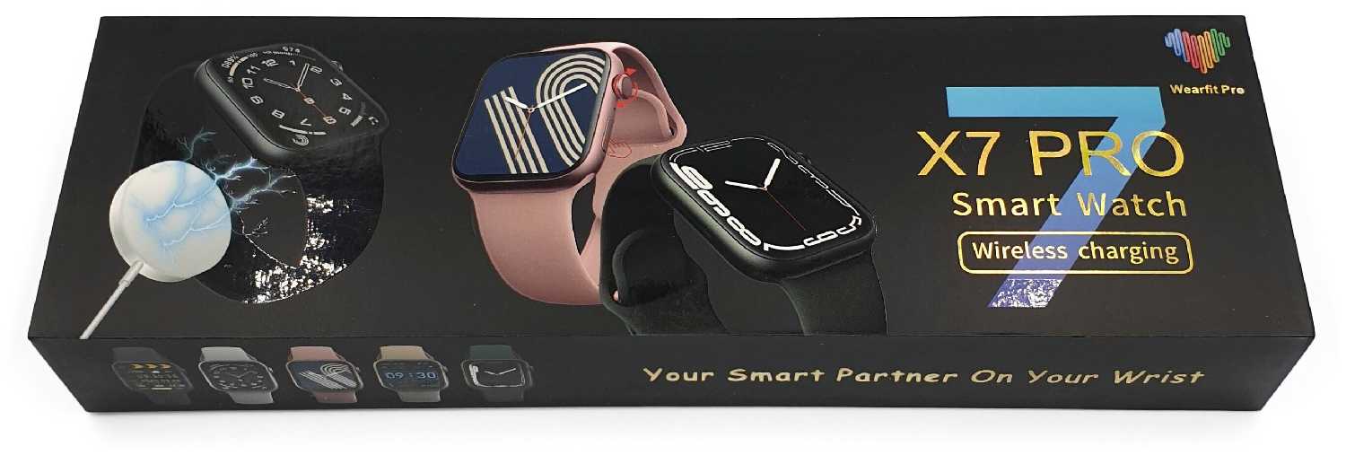 Умные часы Smart Watch X7 PRO, 45mm черные фотография 1